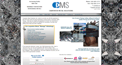Desktop Screenshot of carpentermetal.com